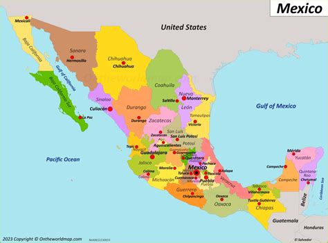 cities in mexico state|Mexico states and capitals interactive map .